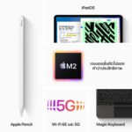 iPad Pro M2 Wi‑Fi + Cellular (2022) จอ12.9นิ้ว Wi-Fi6E 5G USB-C